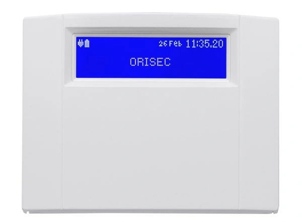 'Orisec White Large Screen LCD Higned Keypad'